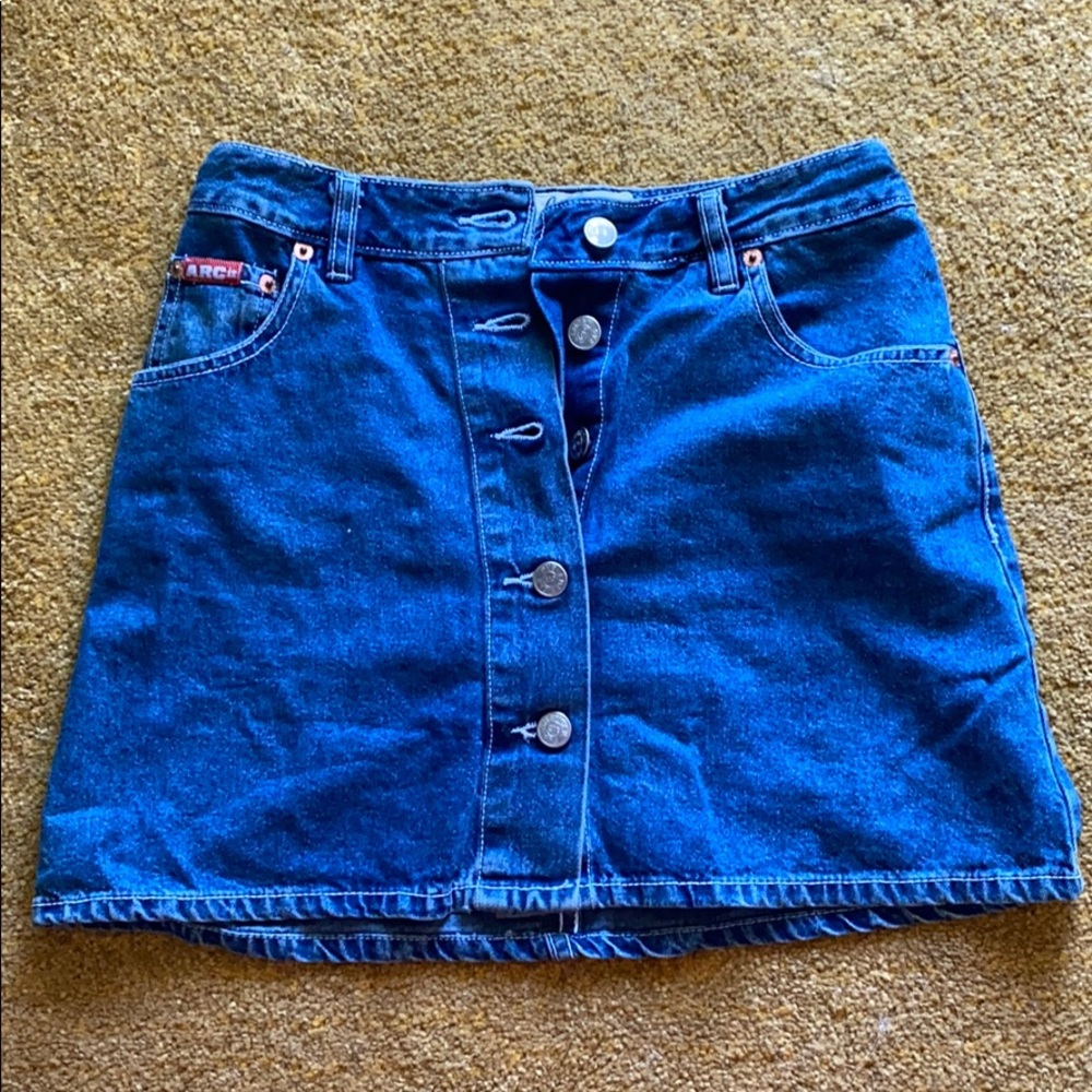 Vintage American Rag denim skirt